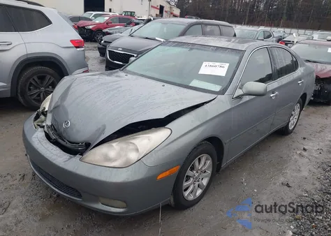 2004 Lexus Es 330 из США, поврежденный, VIN JTHBA30G845032867